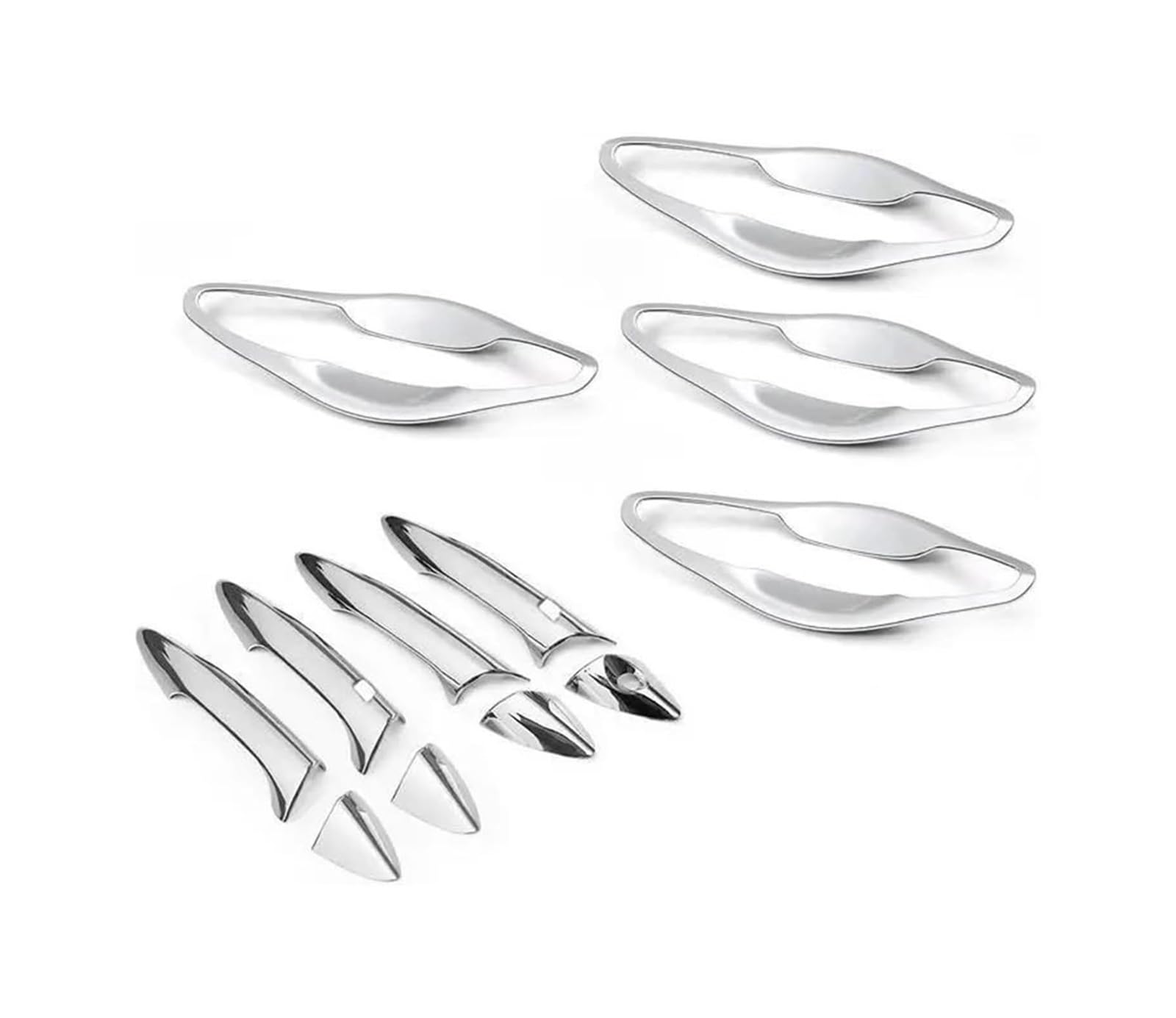 Hckclmbmzw K For Hyundai For Elantra 2011-2016 Protective Cover Door Handle Outer Bowls Trim Car Styling Stickers Door Handle Cover(K)