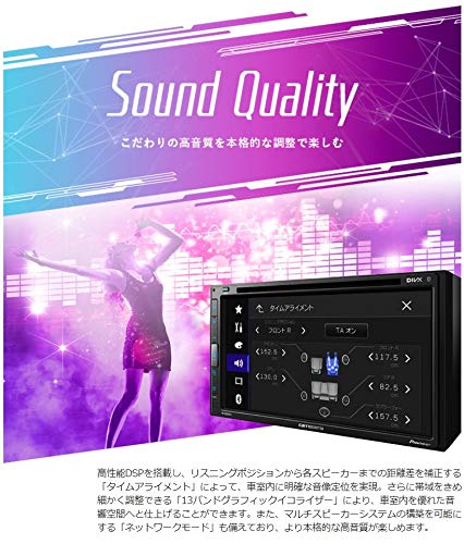 Amazon.co.jp: carrozzeriaカロッツェリアFH-6500DVD+ND-BC8II/6.8型 