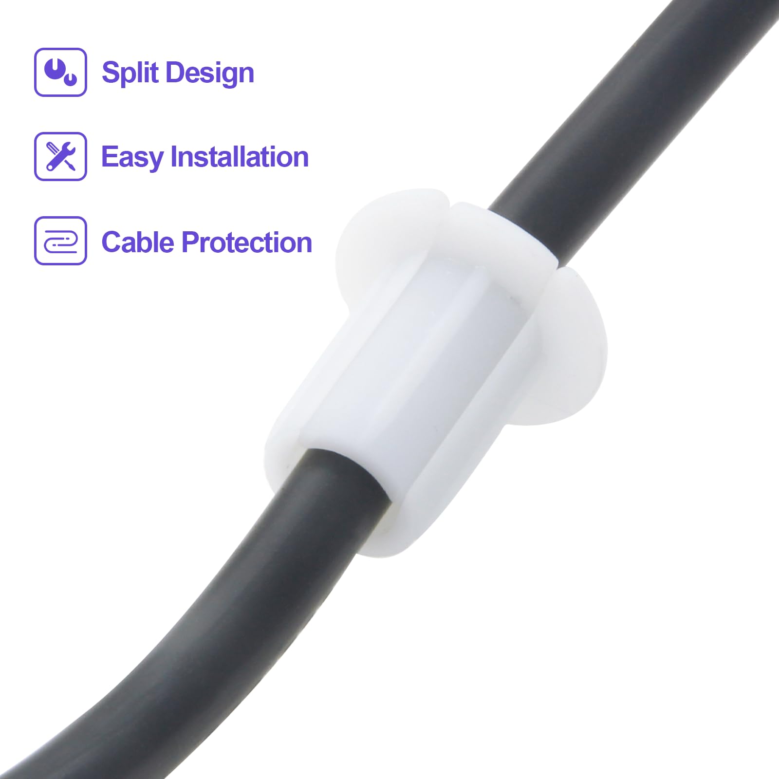 Wall Bushing for Starlink & Ethernet Cables -3