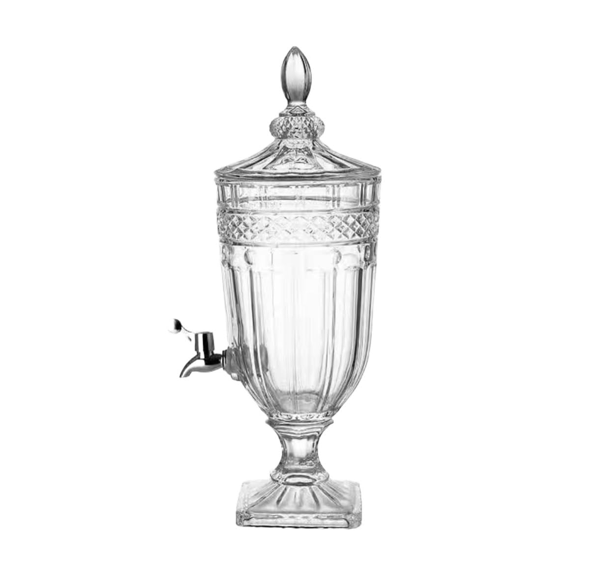 MYUYEE Beverage Dispenser,Juice Glass Drink Dispenser Pitcher Kitchen Beverage Water Dispenser Drink Tower