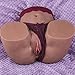 11lb Sex Doll Male Masturbator with Anal Vagina Sex Stroker Realistic Big Butt Brown Sex Dolls Pocket Pussy Ass Masturbator Lifelike Sex Toys for Men Masturbation Adult Toys for Men’s Sex Orgasm