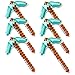 Inflatable Army 6-Pack, Inflatable Pixel Pickaxe - Blue