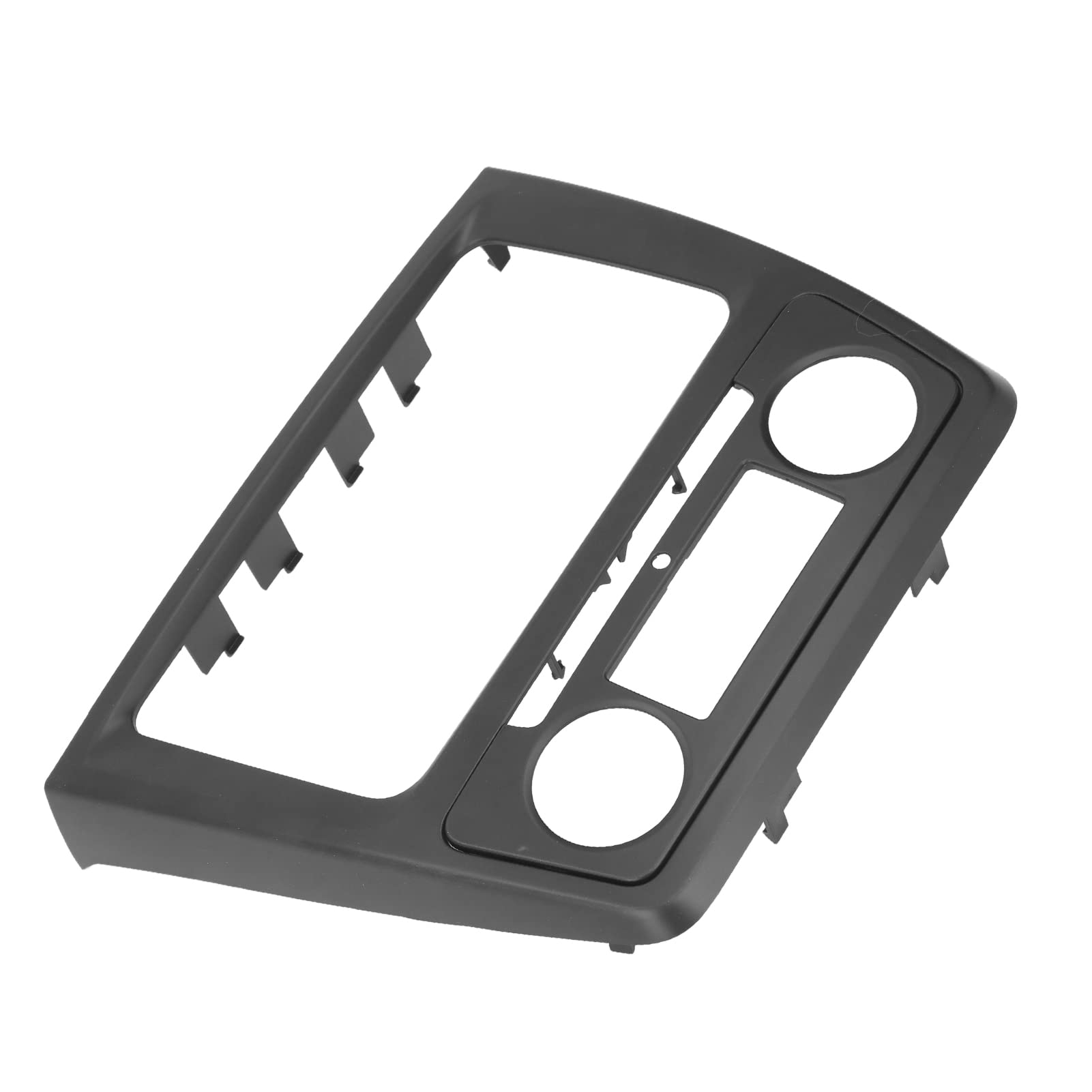 Radio Faszienspieler Autoradio Rahmen Blende 2DIN Radio Frontplatte ABS Autoverkleidungsersatz für Auto AC 2009 2017