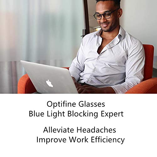 Image of Blue Light Blocking Glasses for Women Computer Reading Glasses for Men Retro Round Frame (Tortoise, 1.50)