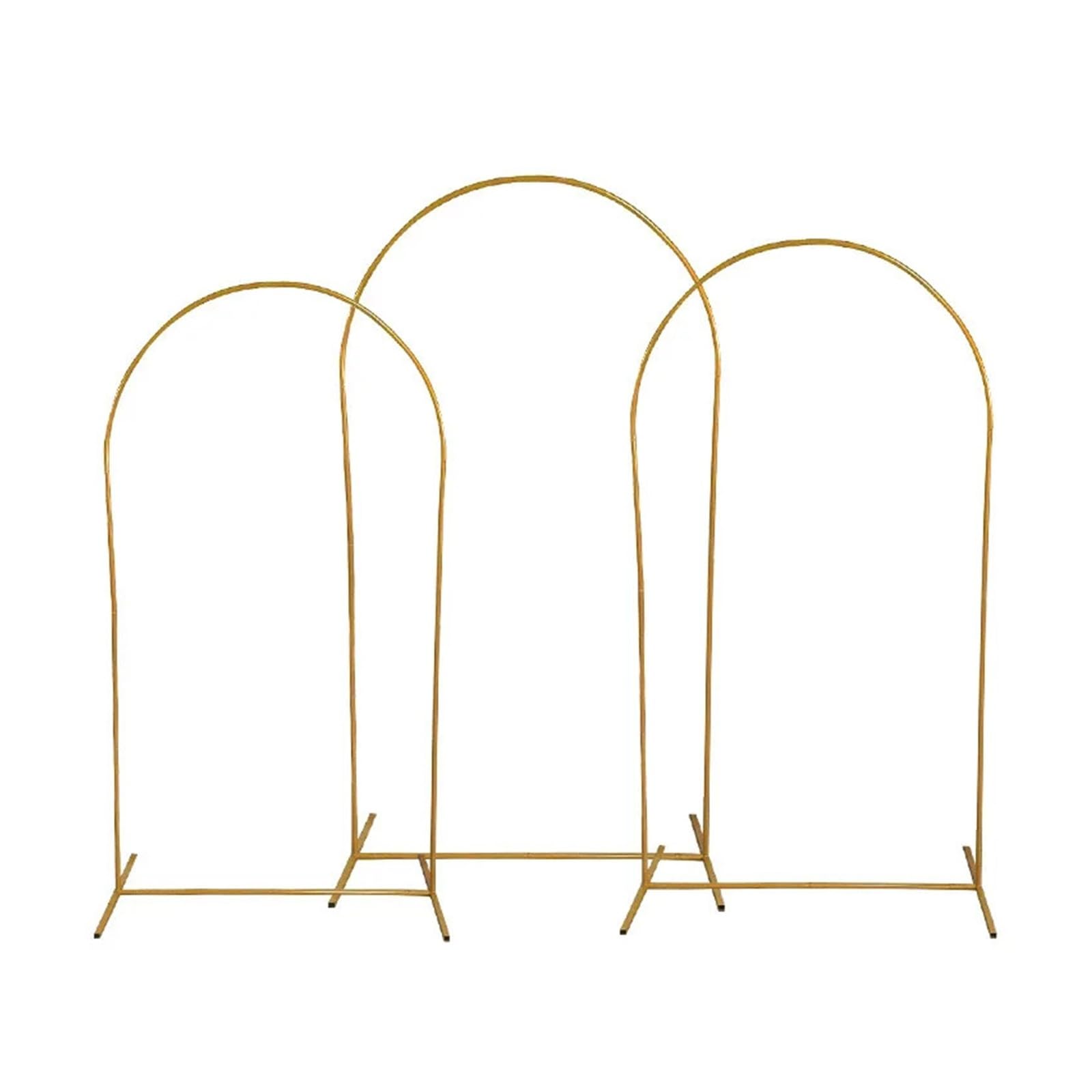 Ständer für das Willkommensschild zur Hochzeit Goldhochzeitsbogen-Stand-Partei-Dekor-Ballon-Rahmen-Hintergrund(7.2FT 120x220cm)