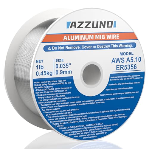 AZZUNO Magnesium Aluminum Mig Welding Wire, ER5356 0.035