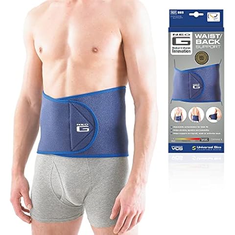 Neo-G Adjustable Waist Back Support Brace Cover