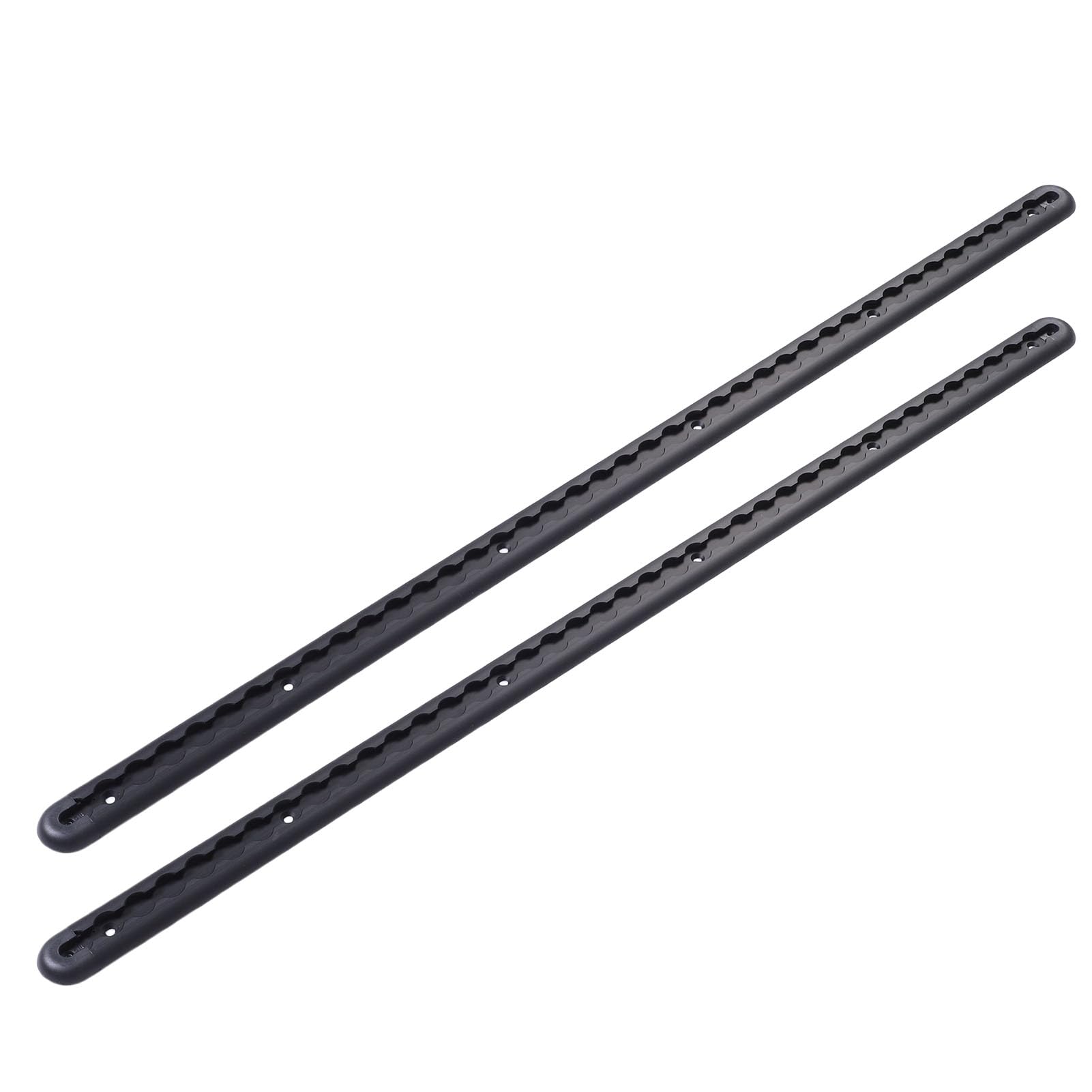 HEEPDD Aluminiowy System Mocowania Gąsienic L, 2 Sztuki Po 1 Metr z 4 | Szyna Aluminiowa, Lekka i Antykorozyjna, do Motocykli, Quadów lub Zamkniętych Przyczep, Zabezpiecza ładunek za pomocą
