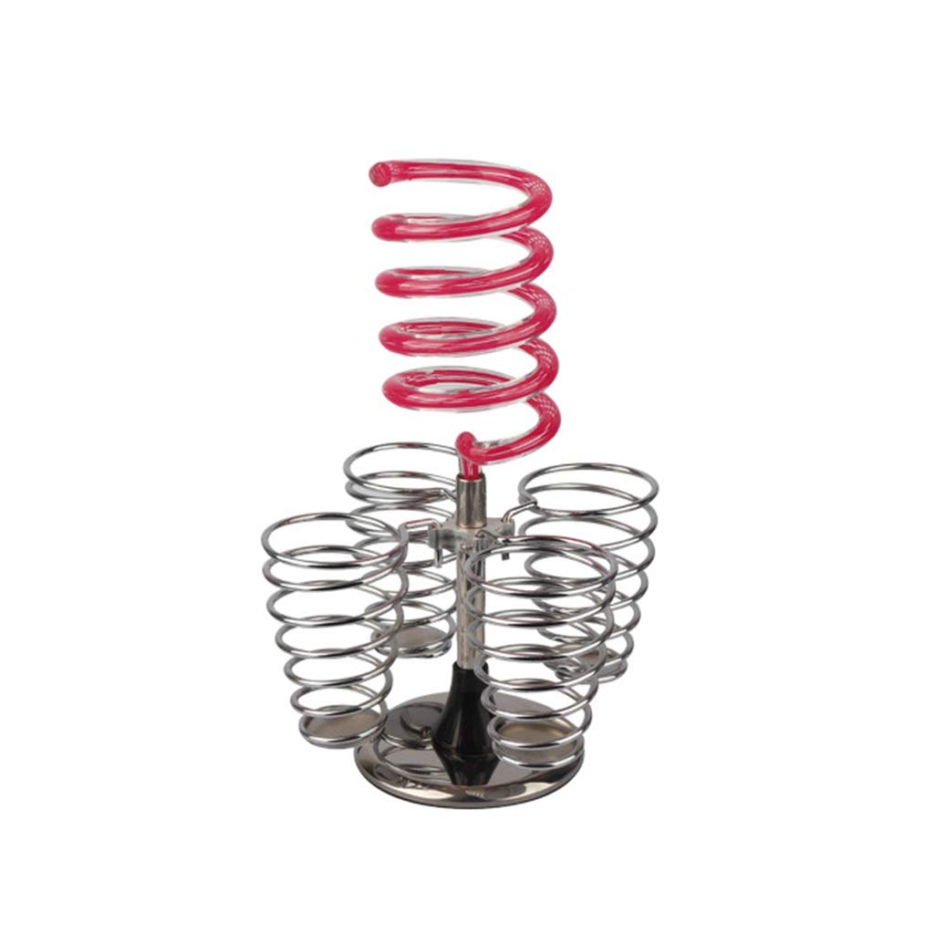 Laan Free Standing Spiral Hair Dryer Holder Acrylic Stainless