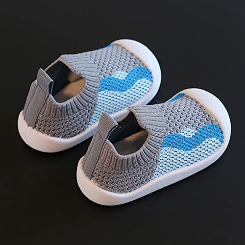 Baby Girls Boys First Walking Shoes Kids Mesh Soft Bottom Breathable Slip On Running Sneaker Leisure Socks Shoes3