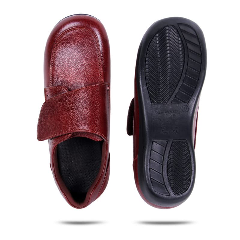 Image of M.V.DIABETES HEALTHCARE Special Diabetic Shoes for Men | Men's Diabetic & Orthopedic Shoe | Comfortable with Soft Sole Ultra-Lightweight Shoe