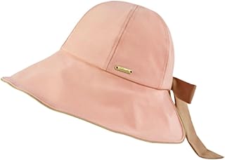 Sombrero para El Sol Hombo De Cubo Contraste De Contraste Bow Bow Summer Viajes para Mujeres Protección Solar Protección UV Color Sólido Sombrero