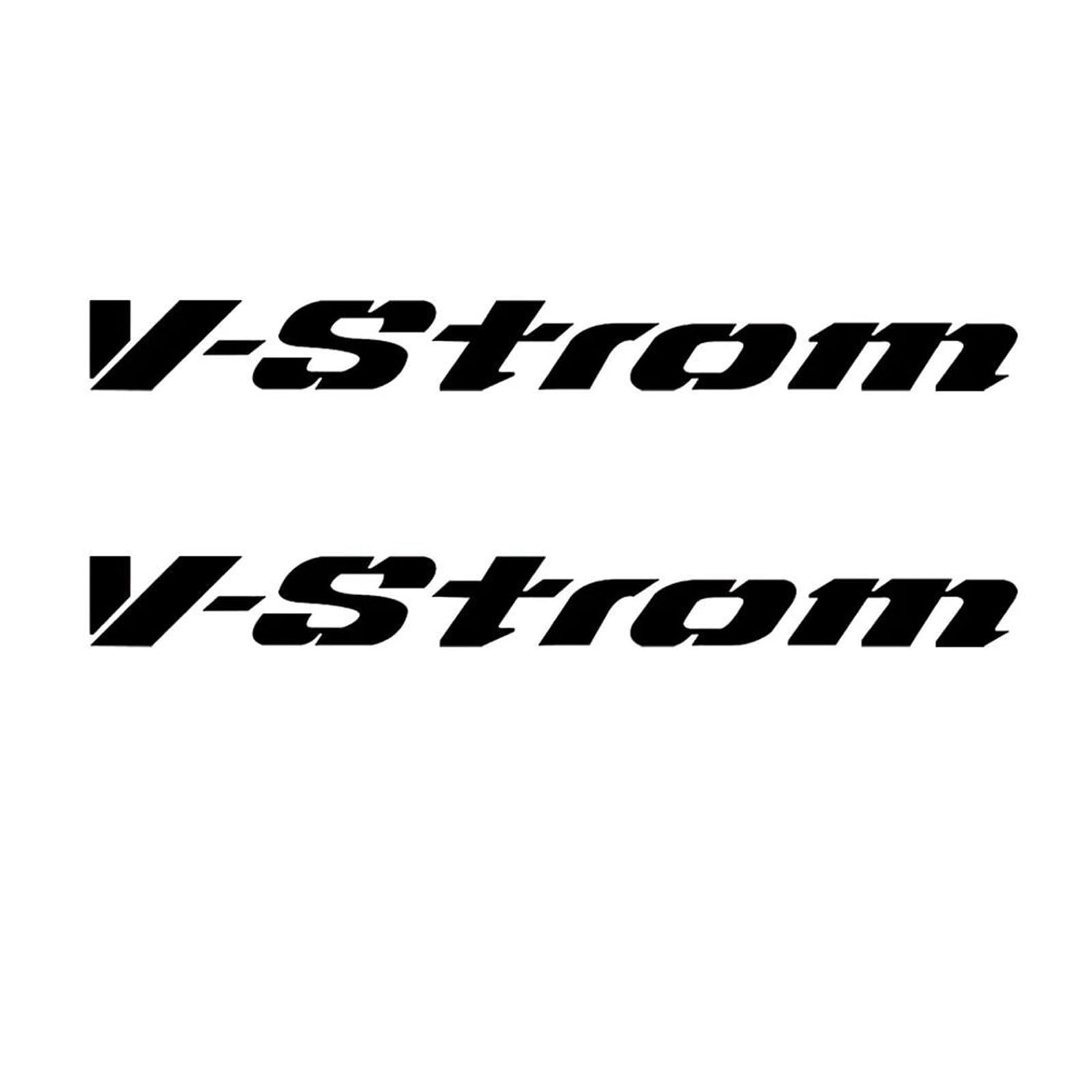 Compatible with VStrom 1050 XT VSTROM 250 650 1000 1050 VStrom 250 SX 650 DL 650 XT 800 DE Motorcycle Reflective Stickers(Black)