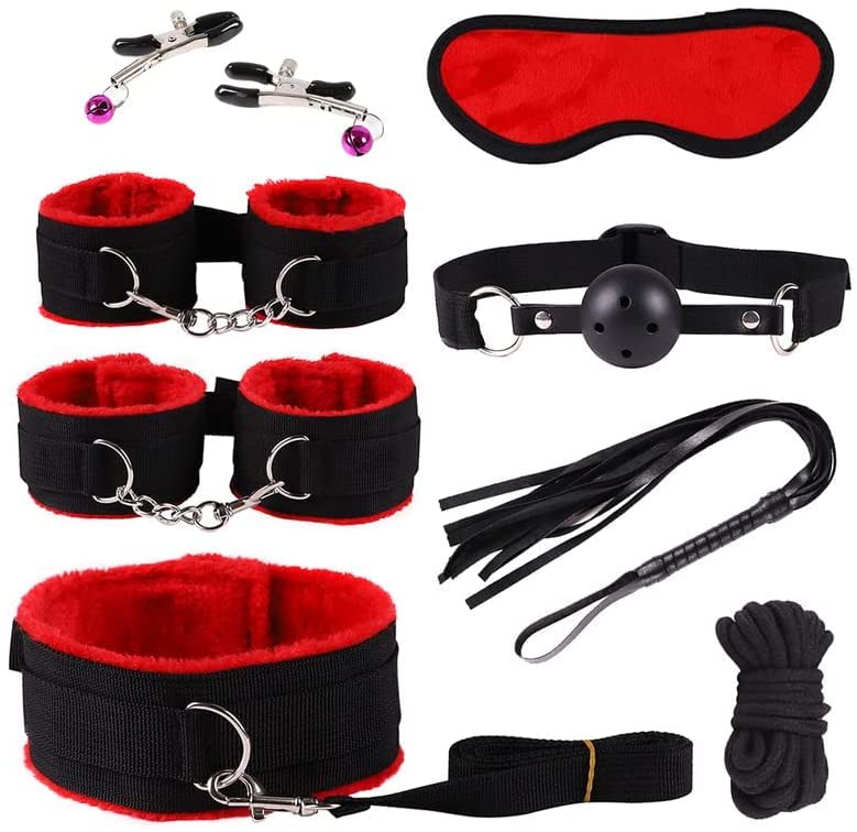 Bed Restraints Sex Adults Bondaged Kit for Couples Sex Restraintants for Women Sex Kit Furniture Position Underware Yoga Sunglassess