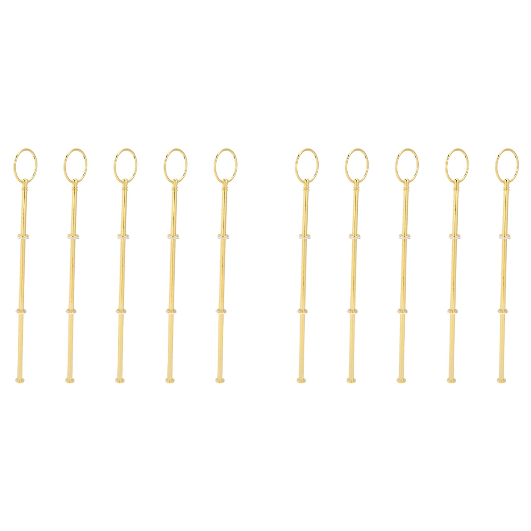 Support de gâteau en métal or pour centre de table élégant lors de vos réceptions