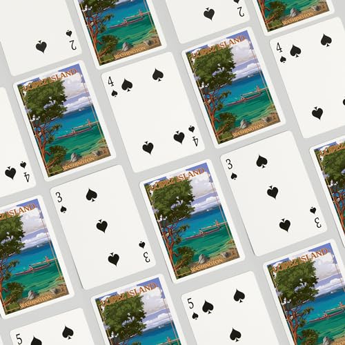 Lantern Press Baraja Poker 52 Cartas para Adultos miniatura 4