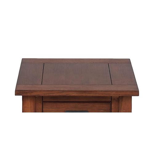 Amazon.com: Jofran: , Mission Oak, Chairside Table, 16