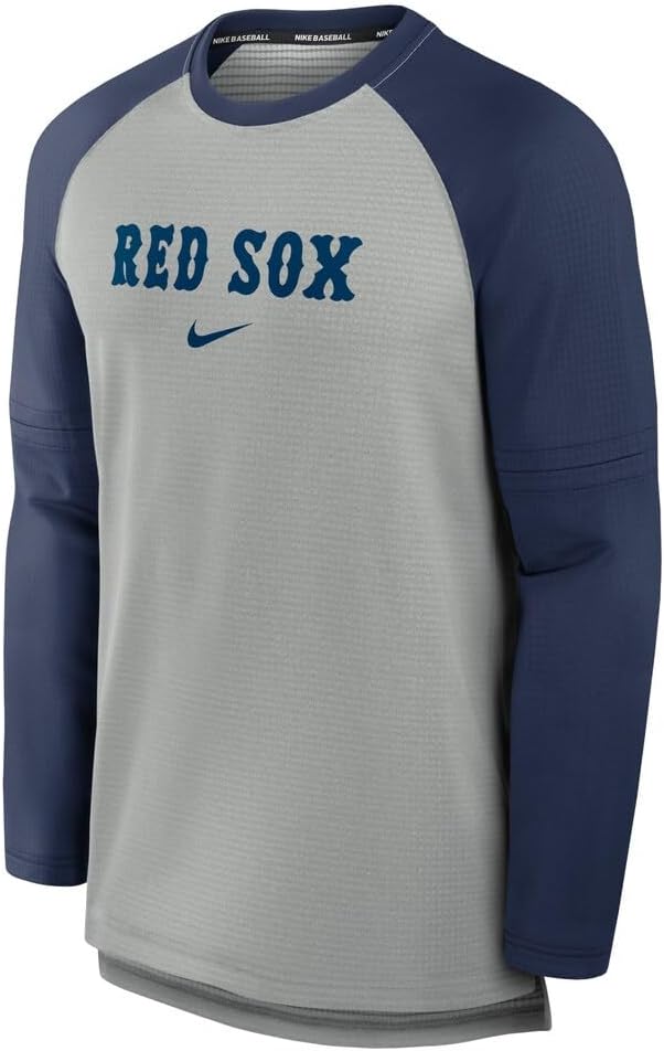 Nike Men's MLB Authentic Collection Game Time Raglan Performance Long Sleeve T-Shirt