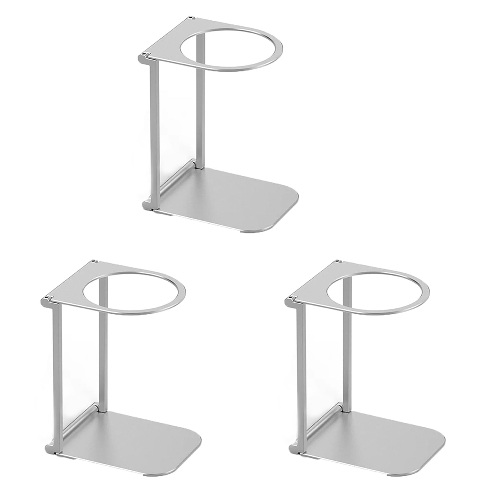 Rersduyt 3X Foldable Coffee Drip Holder Pour Over Dripper Stand Aluminum Espresso Coffee Machine Support Coffee Dripper Rack