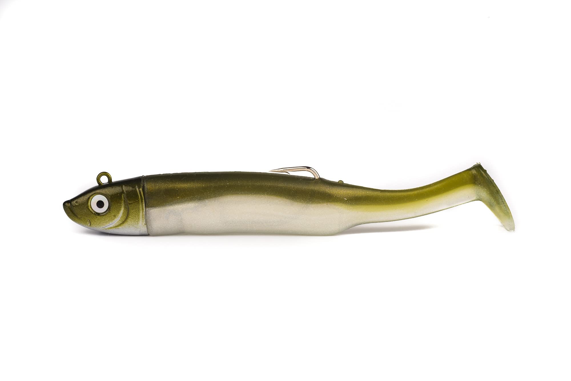 Drift Fishing Shoal Shad Weedless Sea Fishing Lures for Bass, Mackerel, Pollack and Wrasse (Pack Of 2) 15g or 30g