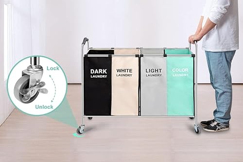 Yuelan Large Laundry Basket, Waterproof thumb #6