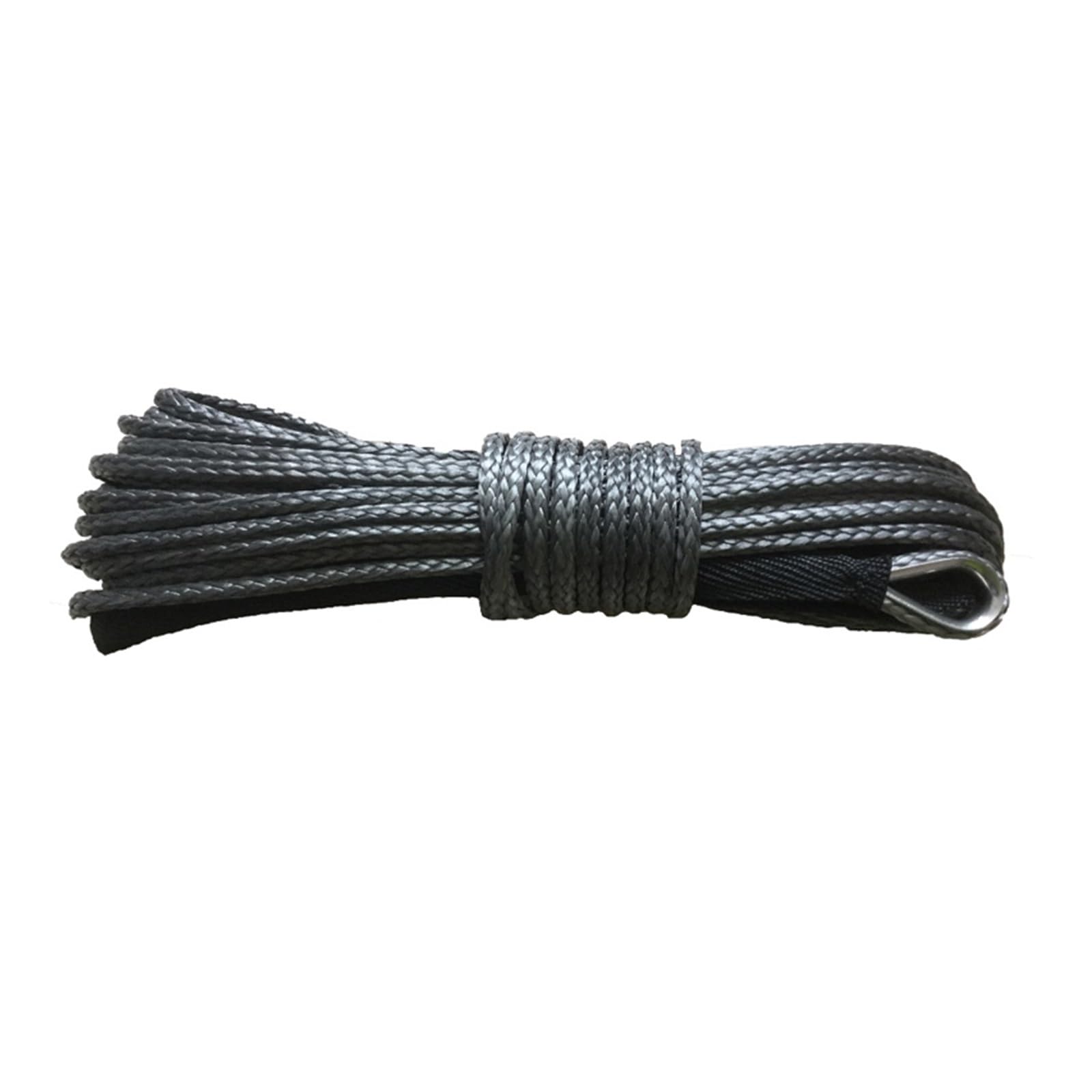 Mthckxjbsuz One Color Winch Rope, Synthetic Winch Line Cable Rope 5Mm X 15M Lines Uhmwpe With Sheath Car Accessories