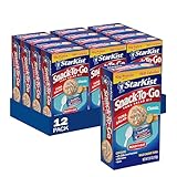 StarKist Snack-To-Go Ready to Eat Meals Tuna Salad Kit, 3.6 oz (12 Pack) Classic Tuna Salad with Crackers Kit.