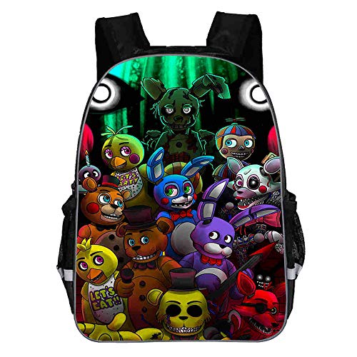Five Nights at Freddy Mochila Casual de Moda de Viaje al Aire Libre Resistente al Agua