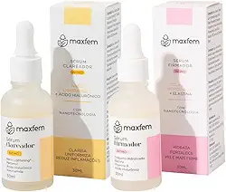 Kit Sérum Firmador + Sérum Clareador