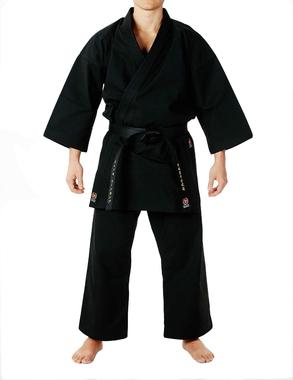 Seishin Premium Karate Gi Black 170CM