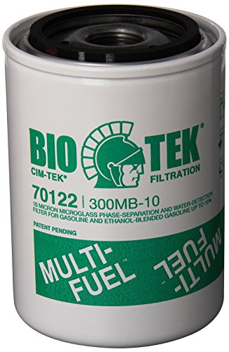 Cim-Tek 70122 (300MB-10) Filter, Maximum Working Pressure 50 PSI, Microglass Media, 10 ?m, 25 GPM, 1