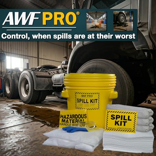 Image of AWF PRO 20 Gallon Oil Only Spill Kit, 59 Pieces
