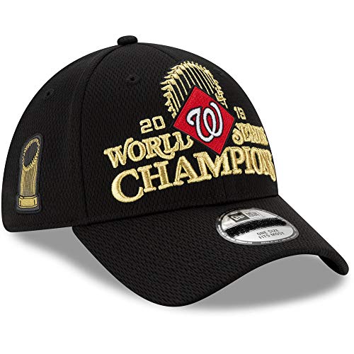 New Era 2019 World Series Champions Locker Room Hat MLB One Size Unisex (Washington Nationals 9Twenty Adjustable)