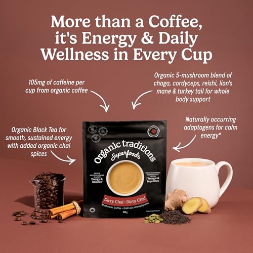 Mezcla orgánica de café Dirty Chai 100 gr miniatura 3