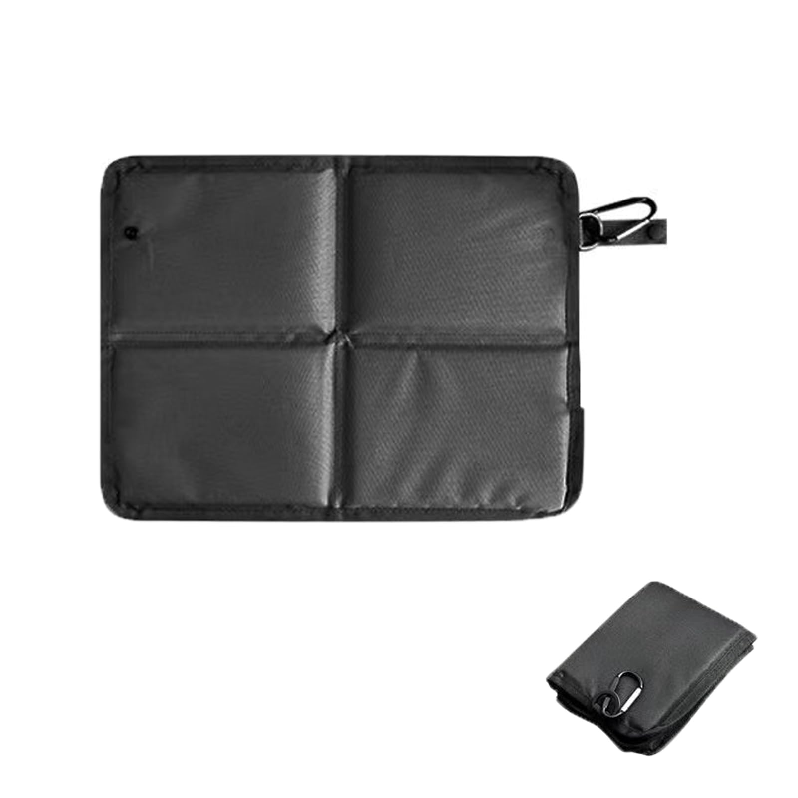 Folding Sit Mat, Outdoor Seat Pads For Hiking, Hiking Seat Pad With Waterproof Feature, Sit Mats For Walkers, Portable Sit Pad For Various Activities, Black