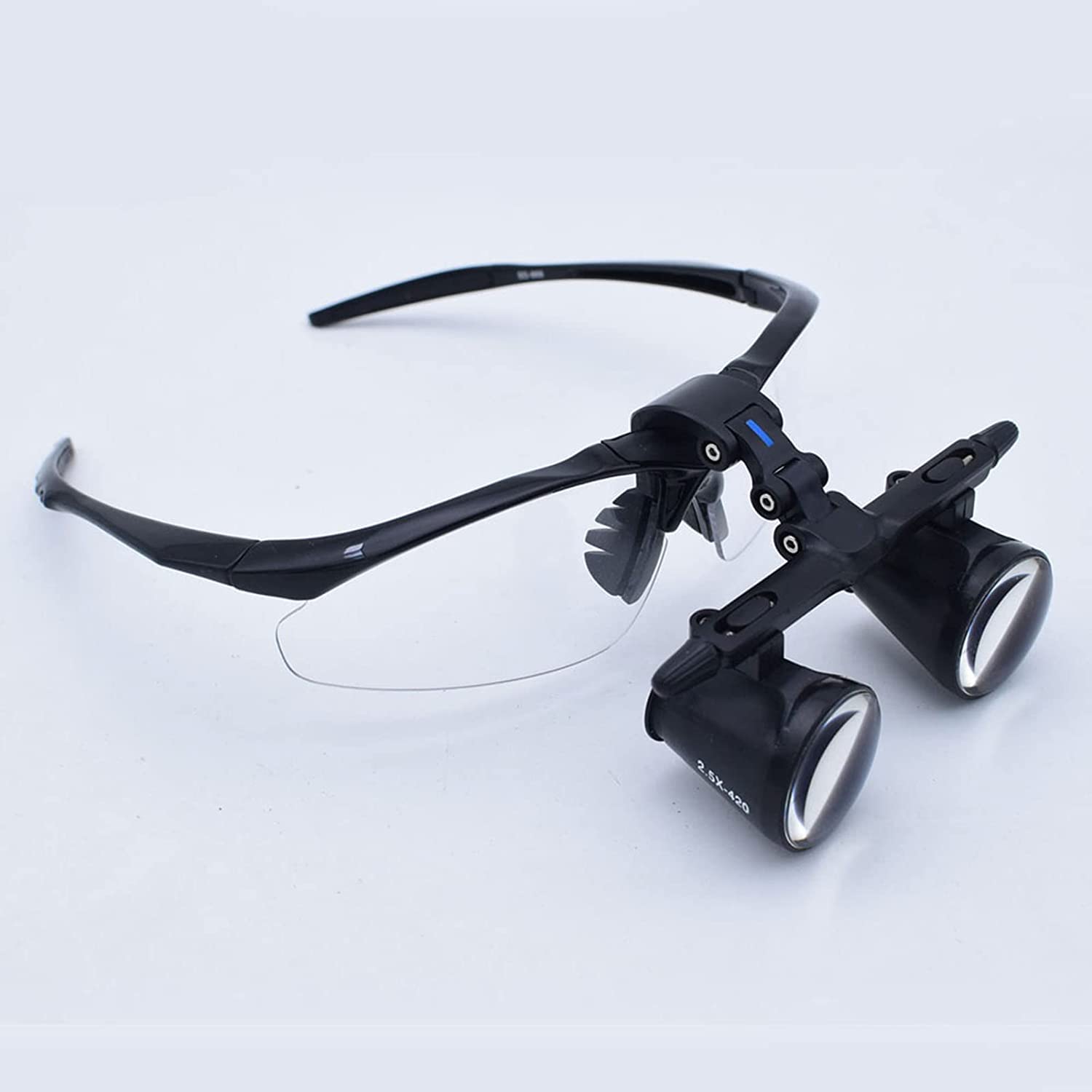 Lupa Binocular, lupas ópticas, Lupa con Diadema Desmontable para joyería, Artes, Manualidades y Trabajos de precisión.,