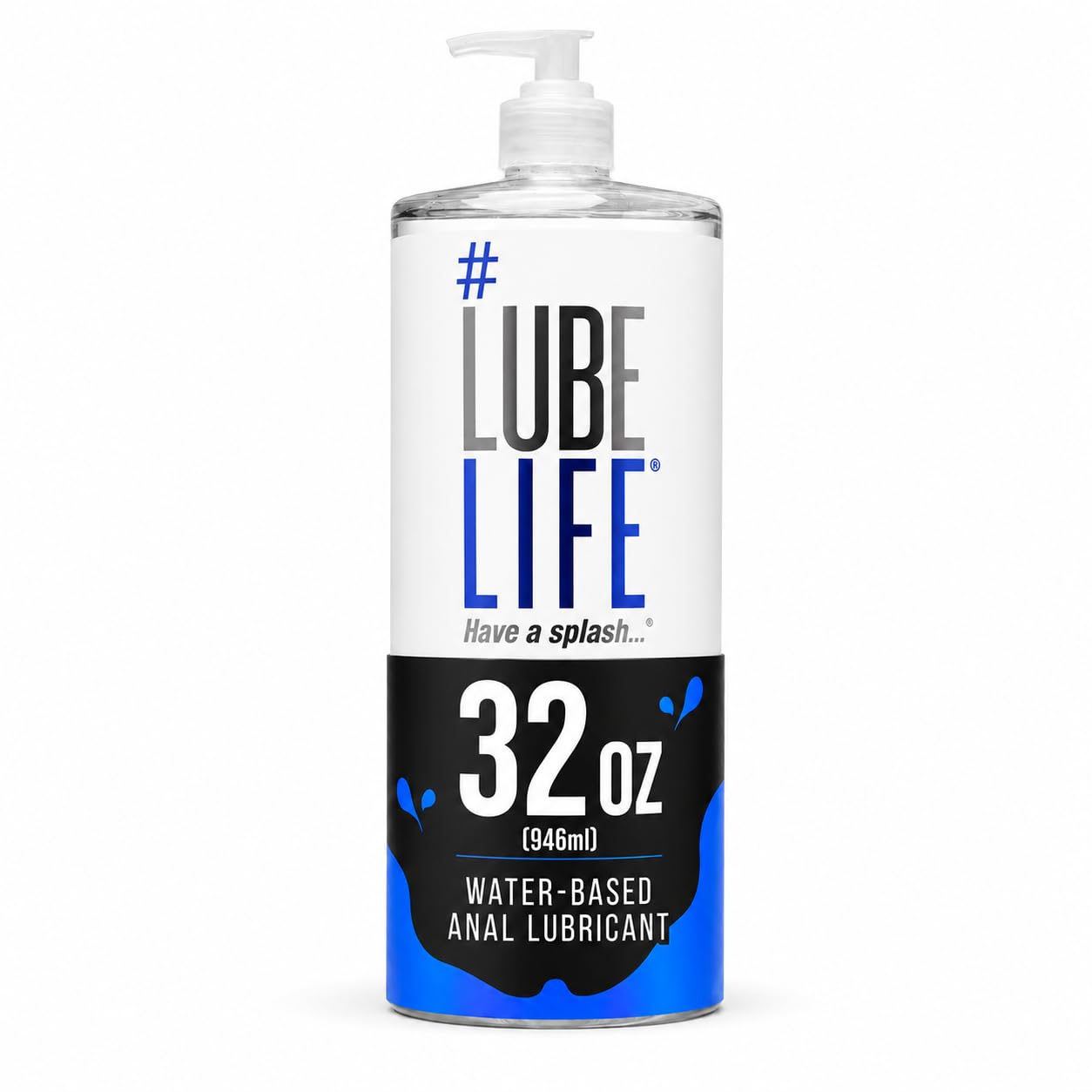 Lube Life Water-Based Anal Lubricant, Personal Backdoor Lube for Men, Women and Couples, Non-Staining, 32 Fl Oz-image-25