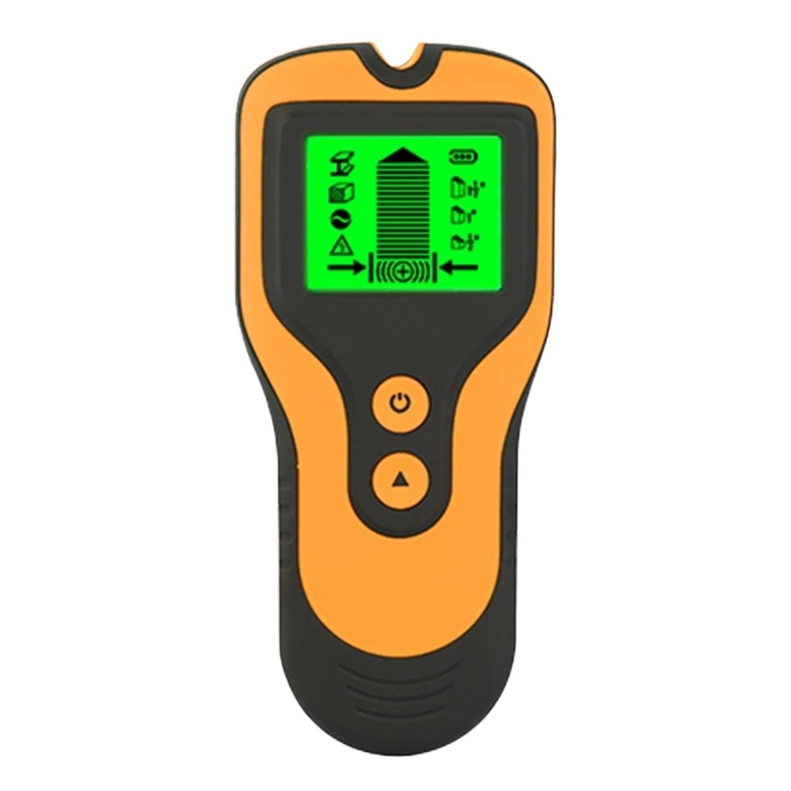 Tester Ścienny Wielofunkcyjny Skaner Do Metalu 3 W 1 Kołek AC Przewody Pod Napięciem Wykrywacz Kabli Wyszukiwarka Skrzynek Elektrycznych Precyzyjne Wykrywanie(Orange)