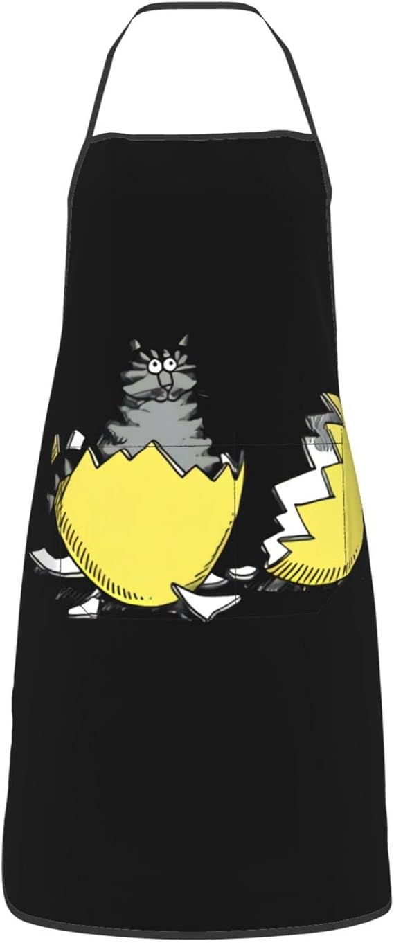 Amazon Co Jp エプロン カフェエプロン クリバンキャット 悪い猫 漫画 ワークエプロン サービスエプロン 首掛け 前掛け 撥水 動きやすい ポケット付き 着脱簡単 仕事用 家庭用 キッチンエプロン 保育士 花屋 飲食店 レストランエプロン かわいい ホーム キッチン