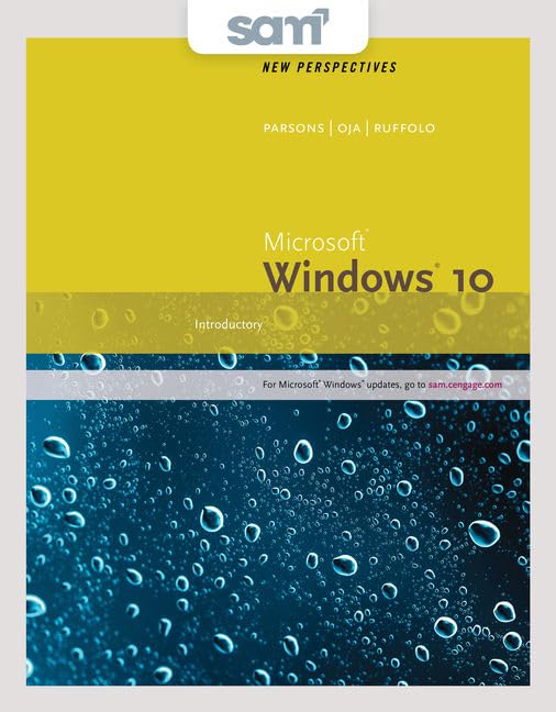Bundle: New Perspectives Microsoft Windows 10: Introductory, Loose-Leaf Version + Sam 365 & 2016 Assessments, Trainings, and Projects with 2 Mindtap Reader Printed Access Card