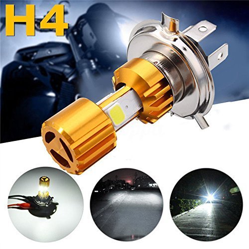 H4 Missile Projector LED Headlight Bulb 