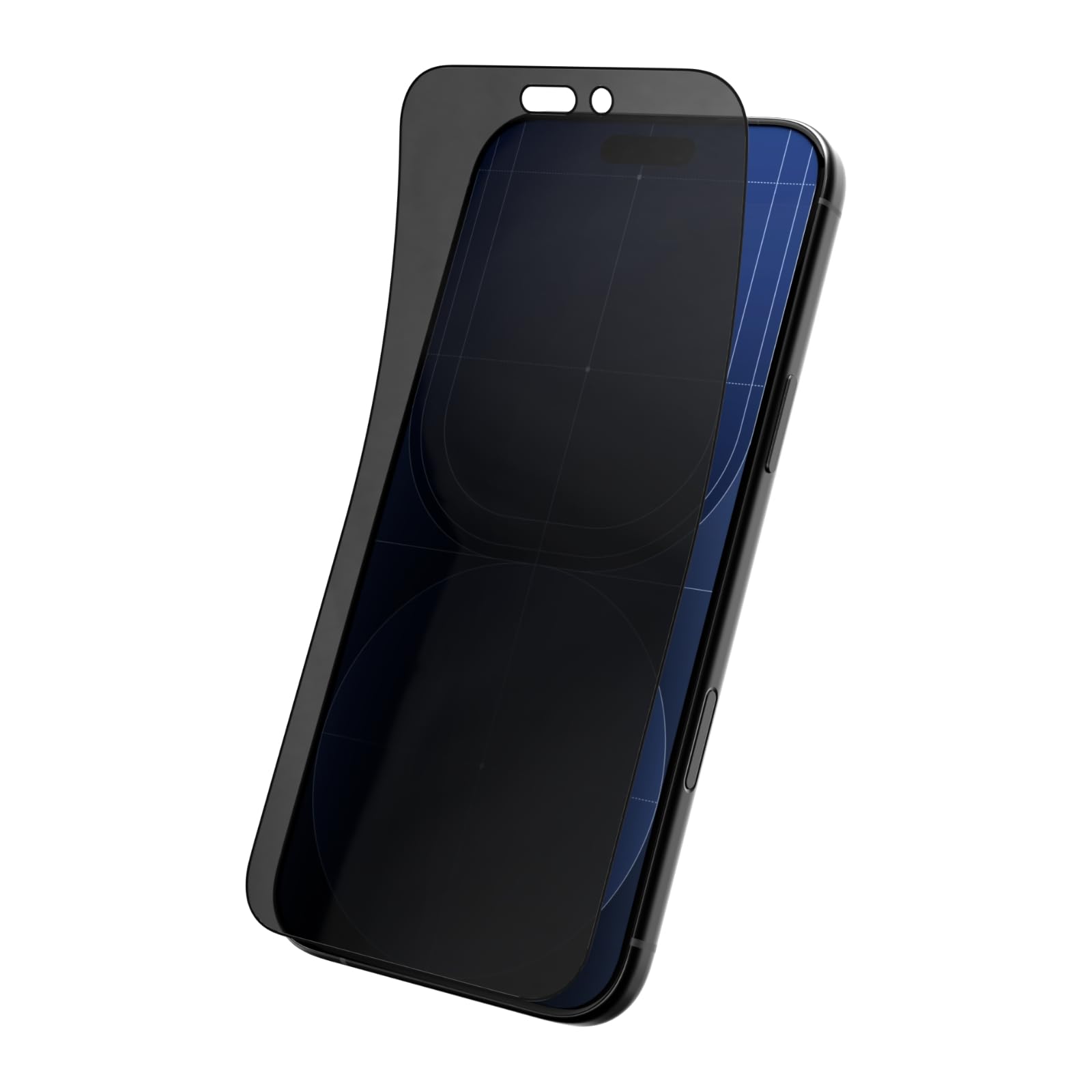 RhinoShield Impact Screen Protector for iPhone 17 Pro Max/16 Pro MAX | Anti-Spy Privacy Screen Impact Resistant Blue Light Filter with Applicator Included