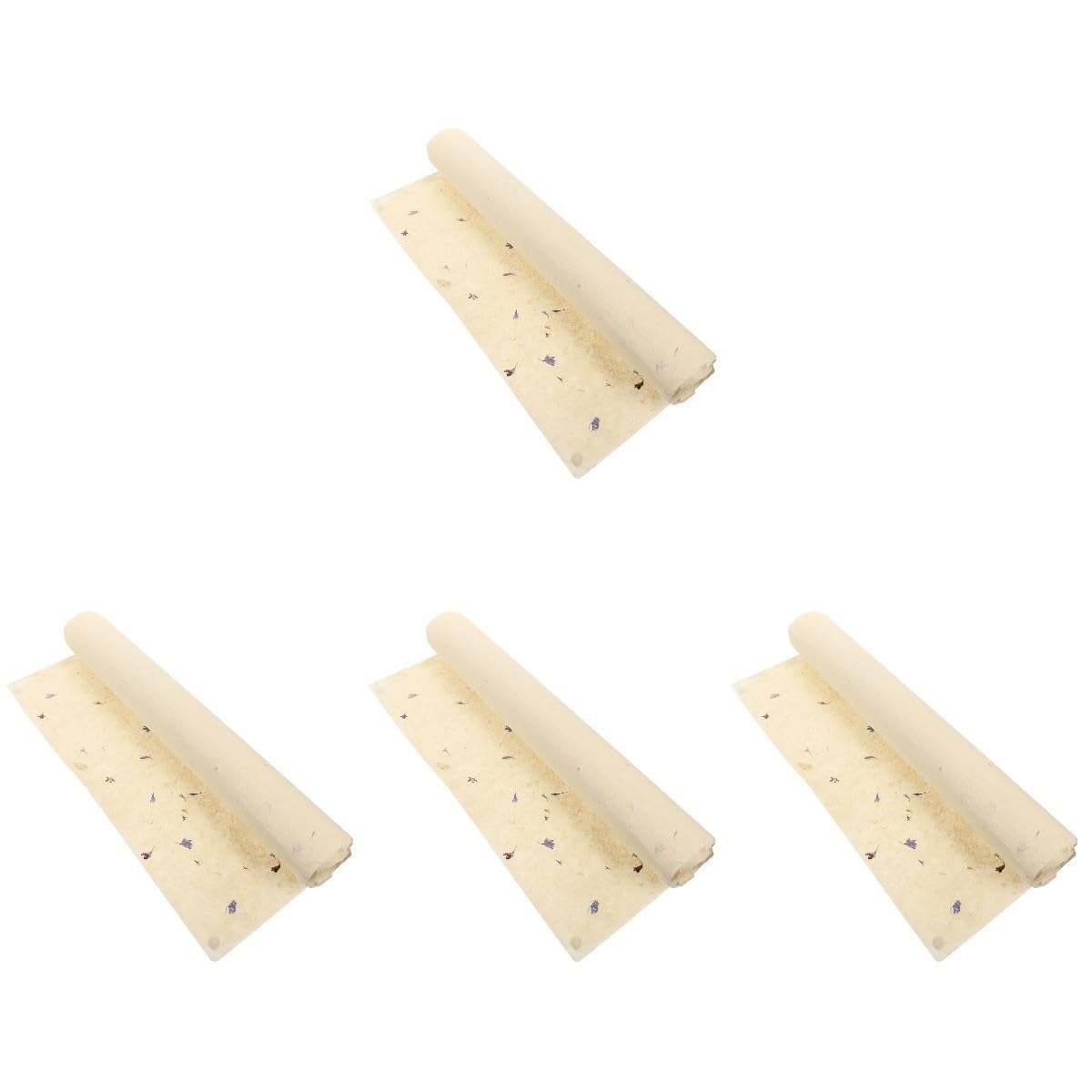 FRCOLOR 4pièces Papier Motif Floral Naturel De Fête Pour Anniversaires Mariages Et Événements Spéciaux