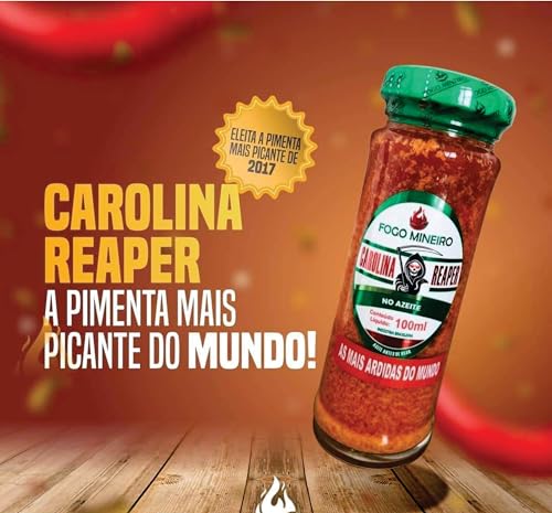 Pimenta Carolina Reaper Macerada 100ml