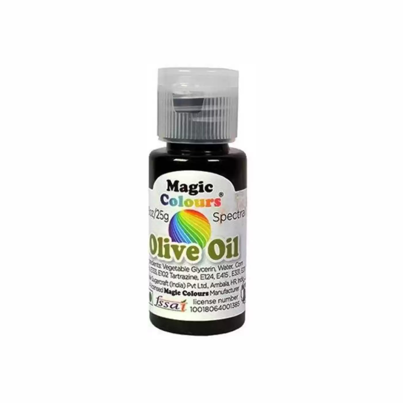 Magic Colours Spectral Gel Mini-OLIVE OIL Edible Gel Colors For Baking And Food Coloring, Food Colouring for Icing, Cakes Decor, Baking, Fondant (25 gram) (B0CR1CDD42) Amazon Price History, Amazon Price Tracker