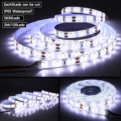 Tira de LED 12V 6.56Ft Luz Fría 6500K Dimmable miniatura 2