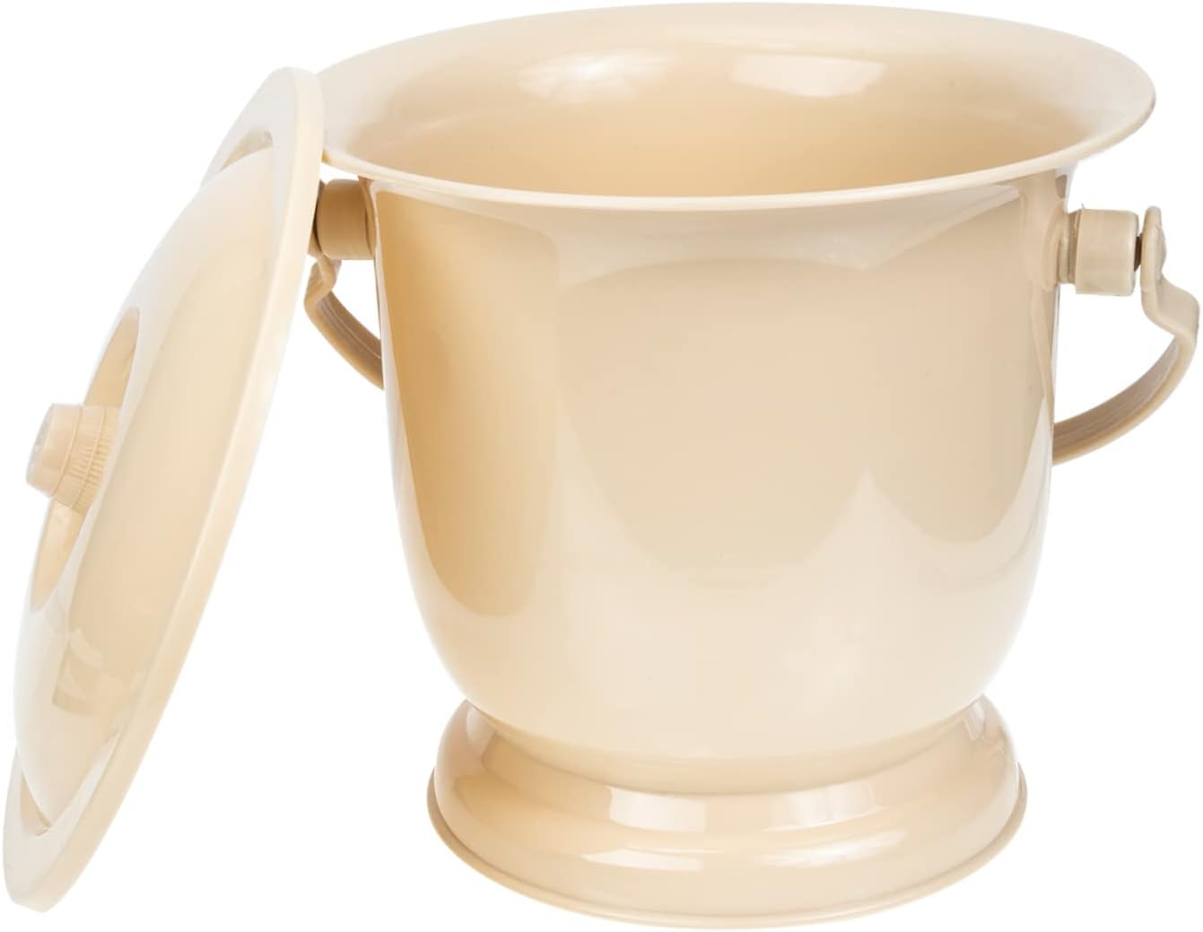 Portable Adult Urine Pot Lid Large Capacity Spittoon for Home Use Travel Elderly Care Universal Chamber Pot Handle for Easy Handling and Practical Use