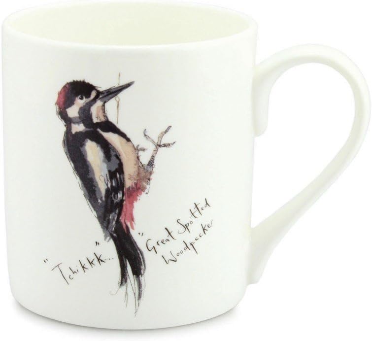 Madeleine Floyd Great Woodpecker, Fine Bone China Mug