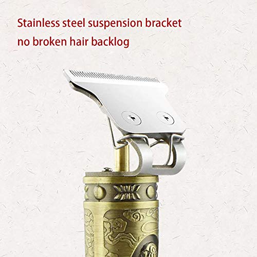Electric Hair Clippers for Men Professional Cordless,Hair Cutting Zero Gapped Trimmer Haircut Kit Accessories - Thumbnail 7