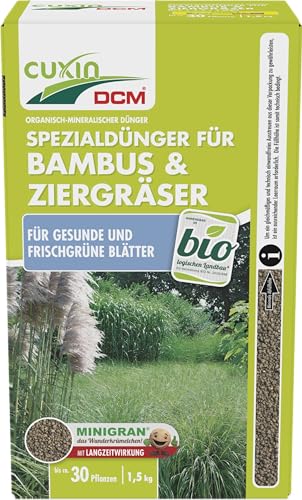 CUXIN DCM Spezialdünger für Bambus & Ziergräser -...